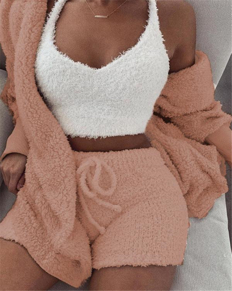 Damen 3-Teiliges Lounge-Set
