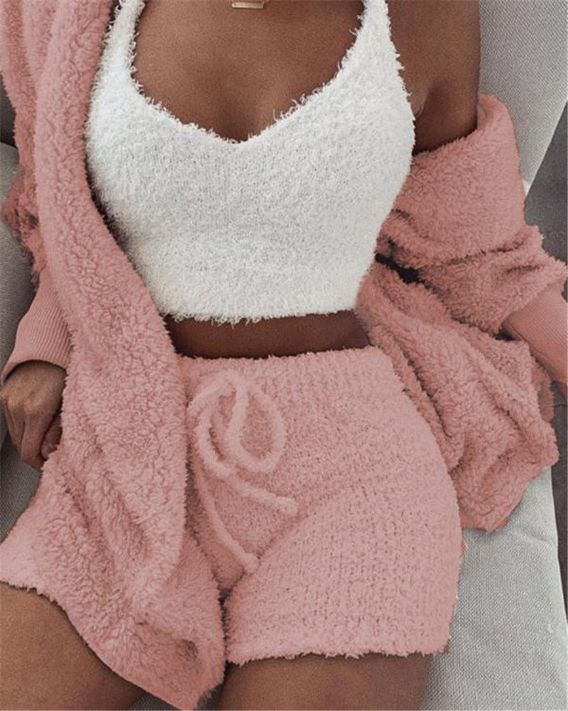 Damen 3-Teiliges Lounge-Set