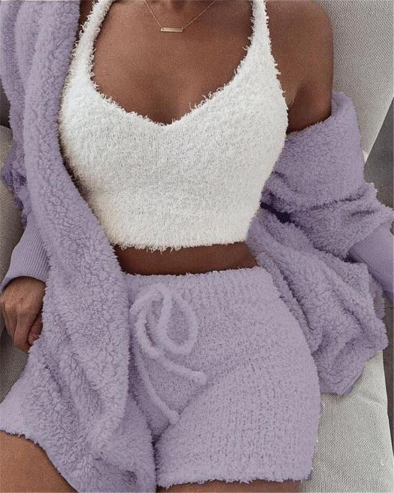 Damen 3-Teiliges Lounge-Set
