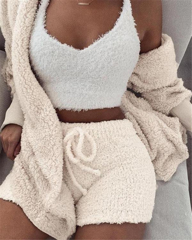 Damen 3-Teiliges Lounge-Set