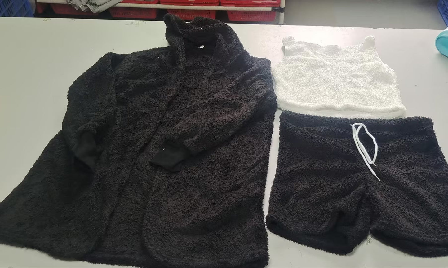 Damen 3-Teiliges Lounge-Set