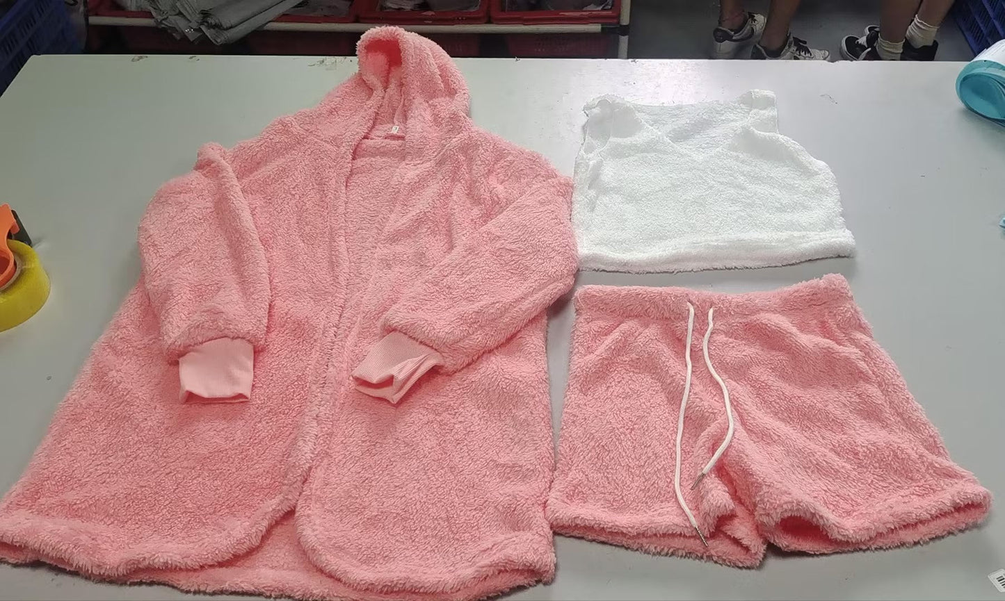 Damen 3-Teiliges Lounge-Set