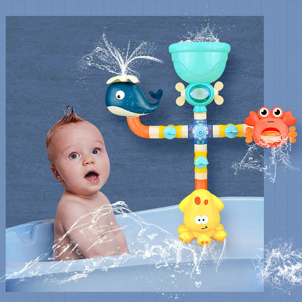 Interaktives Bade-Spielzeug für Kinder – Spaß mit Tieren und Wasser