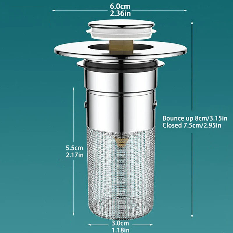 Universal Rebound Drain Plug
