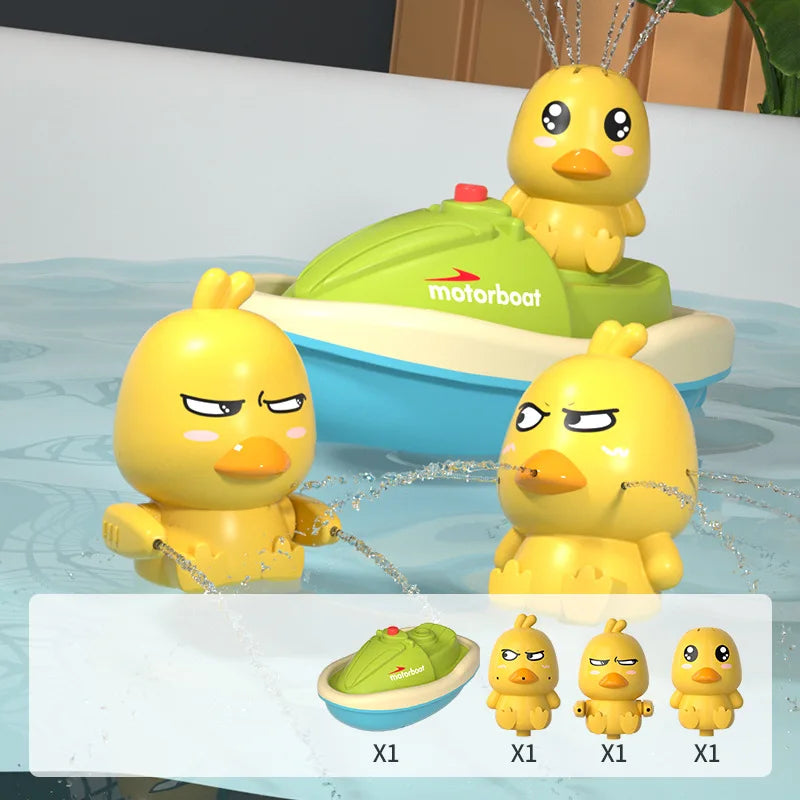 Interaktives Bade-Enten-Set – Wasserspaß & Lernförderung