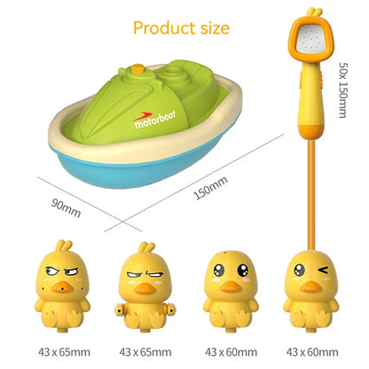 Interaktives Bade-Enten-Set – Wasserspaß &amp; Lernförderung
