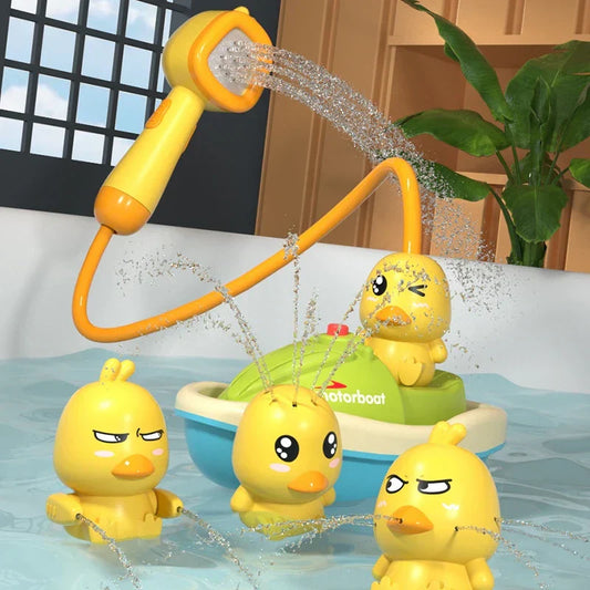 Interaktives Bade-Enten-Set – Wasserspaß &amp Lernförderung